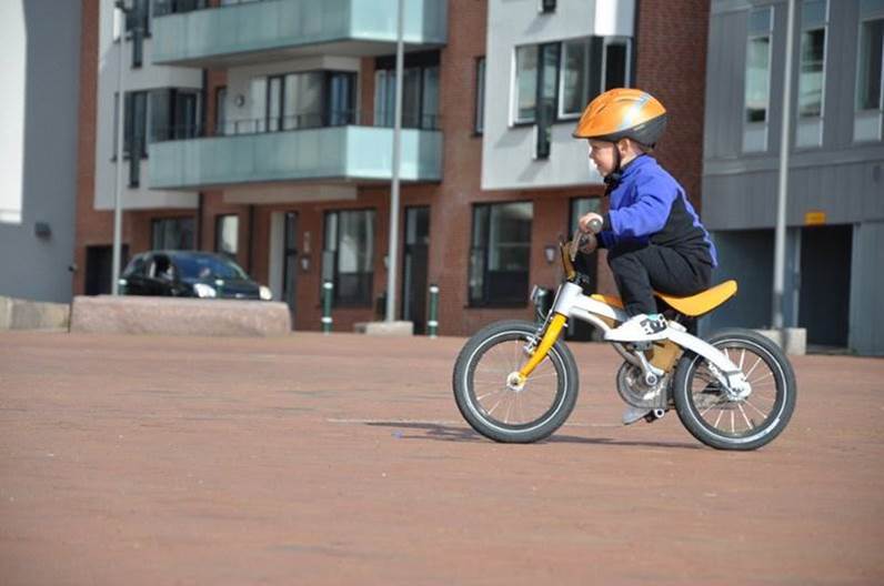 E quando o caminho para a escola é percorrido de bicicleta?